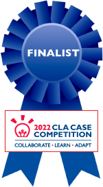 2022 CLA Case Competition Finalist Ribbon