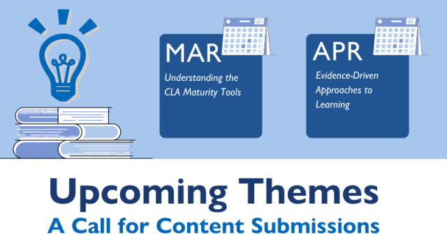 Learning Lab March and April Upcoming Themes: A Call for Content Submissions